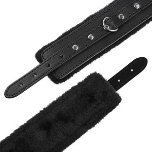 OHMAMA FETISH PREMIUM FUR LINED WRIST RESTRAINTS - Image 6