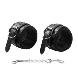 OHMAMA FETISH PREMIUM FUR LINED WRIST RESTRAINTS - Image 4