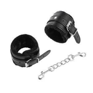 OHMAMA FETISH PREMIUM FUR LINED WRIST RESTRAINTS - Image 3