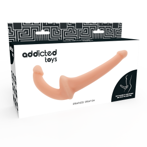 ADDICTED TOYS STRAPLESS STRAPON FLESH 26cm - Image 4