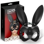 INTOYOU BDSM LINE ROUSSY BUNNY MASK ADJUSTABLE BLACK