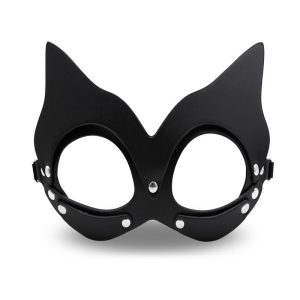INTOYOU BDSM LINE KAISSY CAT MASK ADJUSTABLE BLACK - Image 7