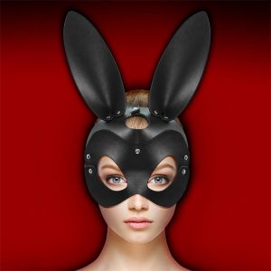 INTOYOU BDSM LINE ROUSSY BUNNY MASK ADJUSTABLE BLACK - Image 6