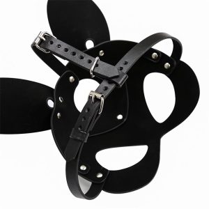 INTOYOU BDSM LINE ROUSSY BUNNY MASK ADJUSTABLE BLACK - Image 5