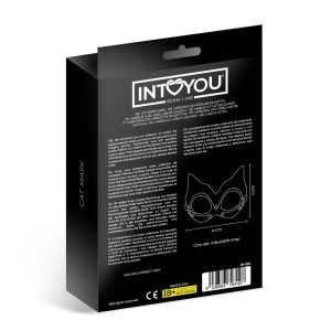 INTOYOU BDSM LINE KAISSY CAT MASK ADJUSTABLE BLACK - Image 3