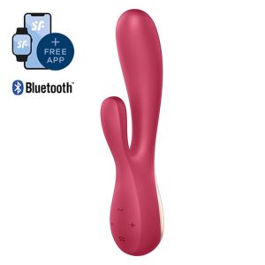 SATISFYER MONO FLEX G-SPOT VIBRATOR WITH APP RED - Image 9