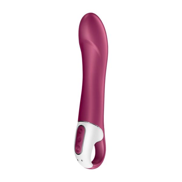 SATISFYER BIG HEAT G-SPOT VIBRATOR WITH APP VIOLET