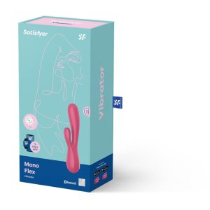 SATISFYER MONO FLEX G-SPOT VIBRATOR WITH APP RED - Image 8
