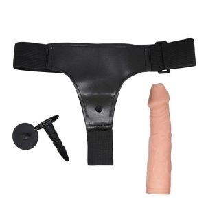 LATETOBED NATHY DETACHABLE STRAP-ON HARNESS FLESH 19cm - Image 6
