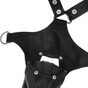 FETISH SUBMISSIVE ATTITUDE ECO LEATHER BODY STRAP HARNESS MEN - Image 3