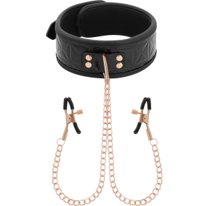 BEGME BLACK EDITION COLLAR WITH NIPPLE CLAMPS - Image 8