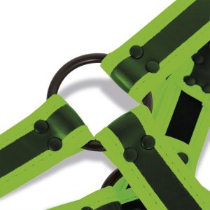 INTOYOU SHINING LINE GLOW IN THE DARK BONDAGE CHEST HARNESS - Image 3