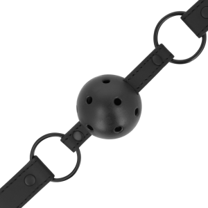 INTENSE FETISH VEGAN LEATHER BALL GAG - Image 5