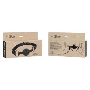 INTENSE FETISH VEGAN LEATHER BALL GAG - Image 3