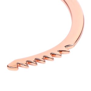 LATETOBED BDSM LINE ROSE GOLD COLOR CUFFS SKULL KEYS - Image 6