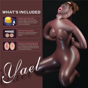 LOVETOY YAEL HORNY COWGIRL STYLE LOVE DOLL BROWN - Image 3