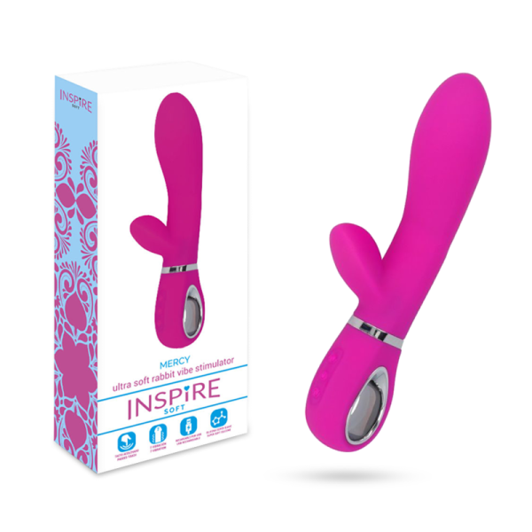 INSPIRE SOFT RABBIT MERCY PINK 20.5cm