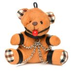 MASTER SERIES GAGGED TEDDY BEAR KEY CHAIN
