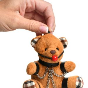 MASTER SERIES GAGGED TEDDY BEAR KEY CHAIN - Image 5