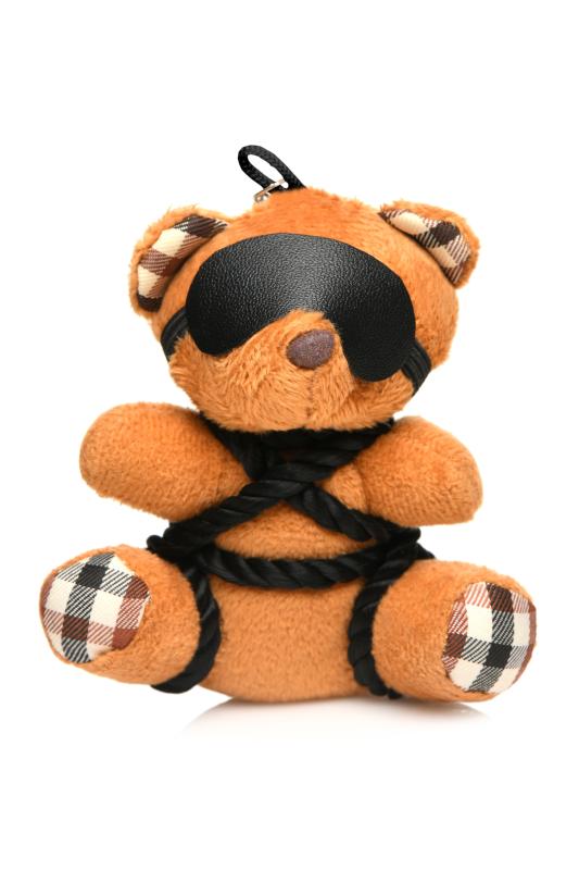 MASTER SERIES ROPE TEDDY BEAR KEY CHAIN