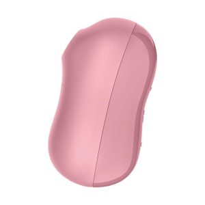 SATISFYER COTTON CANDY CLITORIS SUCKER AND VIBRATOR LIGHT RED - Image 6
