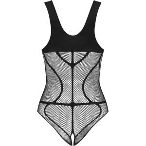 OBSESSIVE B336 TEDDY CROTCHLESS BLACK - Image 3