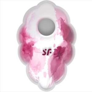 SATISFYER CLOUND DANCER CLIT SUCKER AND AIR PULSE VIBRATOR RED - Image 9