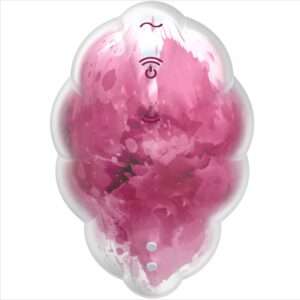 SATISFYER CLOUND DANCER CLIT SUCKER AND AIR PULSE VIBRATOR RED - Image 6