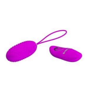 PRETTYLOVE VIBRATING EGG JOANNA REMOTE CONTROL USB PURPLE - Image 7