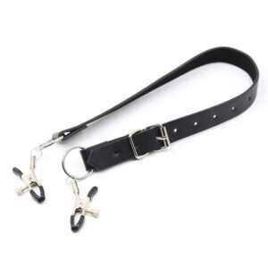 OHMAMA FETISH CLITORIS CLAMPS WITH LEG STRAPS - Image 3