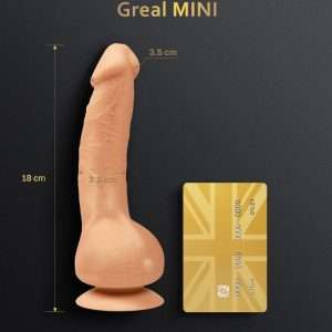 G-VIBE - GREAL MINI VIBRATOR DILDO NATURAL SILICONE - Image 3