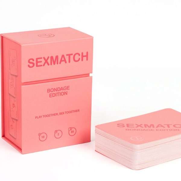 SEXMATCH BONDAGE EDITION GAME – Ερωτικό Παιχνίδι για Ζευγάρια