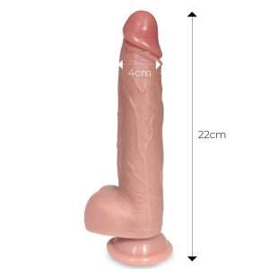 CENTAURO Tiberio – Realistic Turbo Shaking Dildo με Δόνηση, Διείσδυση & Περιστροφή 360º - Image 10