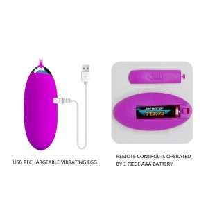 Vibrating Egg Remote Control Jenny | PRETTYLOVE - Image 6