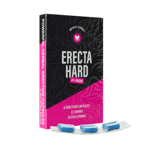 Devils Candy Erecta Hard - 6 Capsules