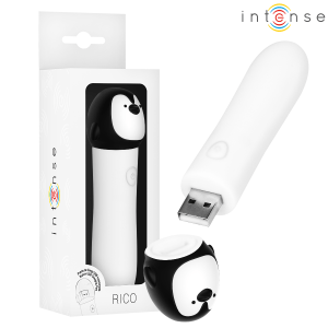 RICO Penguin Δονητικό Bullet USB Επαναφορτιζόμενο 10 x 2,2 cm | INTENSE