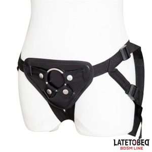 Adjustable Strap On with Metal Ring | LATETOBED BDSM LINE