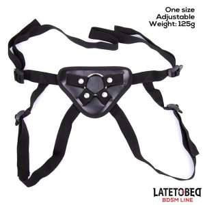 Adjustable Strap On with Metal Ring | LATETOBED BDSM LINE - Image 10