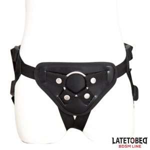 Adjustable Strap On with Metal Ring | LATETOBED BDSM LINE - Image 3