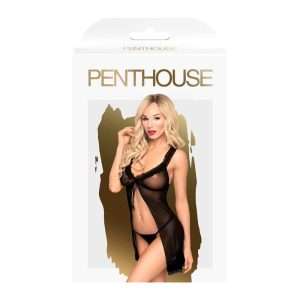 BABYDOLL AFTER SUNSET BLACK L/XL | PENTHOUSE - Image 3