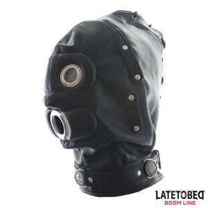 Total Lockdown Hood | LATETOBED BDSM LINE - Image 3