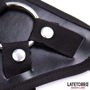 Adjustable Strap On with Metal Ring | LATETOBED BDSM LINE - Image 6