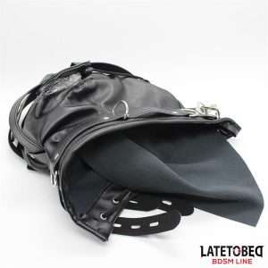 Total Lockdown Hood | LATETOBED BDSM LINE - Image 9