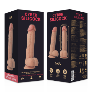 SAUL ULTRA REALISTIC SOFT LIQUID SILICONE 21 CM -O- 4.2 CM | CYBER SILICOCK - Image 5