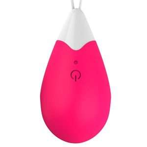 DROPS Vibrating Egg Remote Control USB Silicone Pink - Image 3