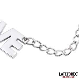 Nipple clamps with Chain - Slave | LATETOBED BDSM LINE - Image 4