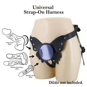 Caludio II Universal StrapOn Harness Butterfly | PRETTYLOVE - Image 3