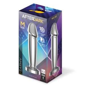Sarmy Anal Plug with Vibration Magnetic USB Size M | AFTERDARK - Image 11