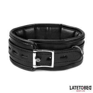 Sponge collar with leash | LATETOBED BDSM LINE - Image 3