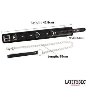 Sponge collar with leash | LATETOBED BDSM LINE - Image 8